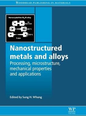 【预订】Nanostructured Metals and Alloys