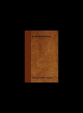 【预售】As We Were Saying