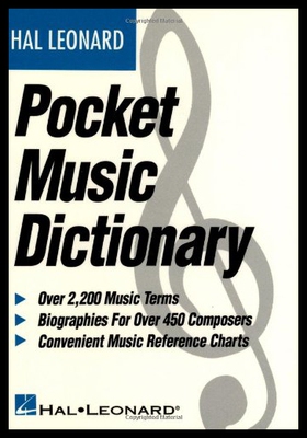 【预售】The Hal Leonard Pocket Music Dictionary