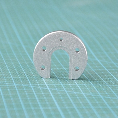 3D打印机配件Kossel E3DV5/V6热端圆形固定铝板喷砂氧化 通用马蹄