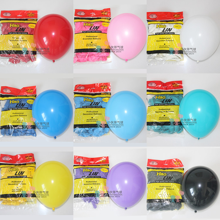 haolin10 inch 2.3g Matte thickening latex balloon birthday party Wedding celebration Marriage room decorate Hao Lin balloonin the Festive supplies/Gift , Balloon/Floating air ball , Balloon  category - from Buy2taobao.com to provide professional Taobao agent buy service