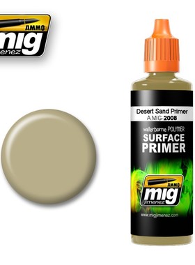 钢铁苍穹 AMMO MIG 2008 沙漠色水补土底漆 60毫升
