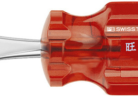 进口瑞士PB SWISS TOOLS短型一字螺丝刀 改锥 螺丝批 PB 135.6-30