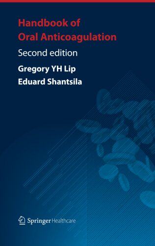 【预售】Handbook of Oral Anticoagulation