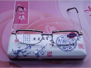 折叠老花镜玻璃片老花镜