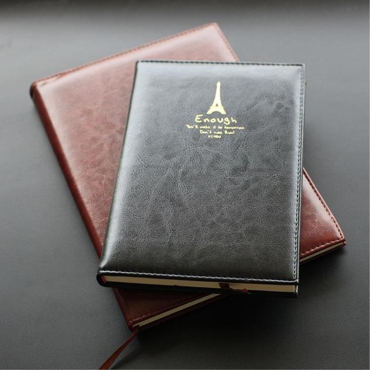 鑫都XD-25K43 硬面质软128页商务记事本笔记本采用80克优质米黄纸