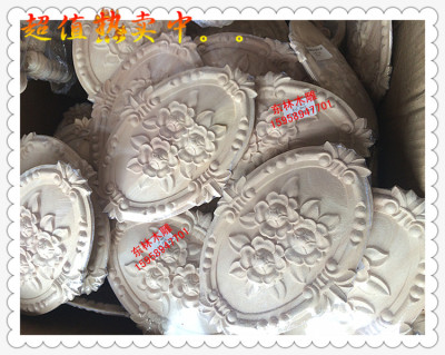 东阳木雕 角花 家具贴花 家具饰品欧式构件 实木花片玫瑰花 y-555