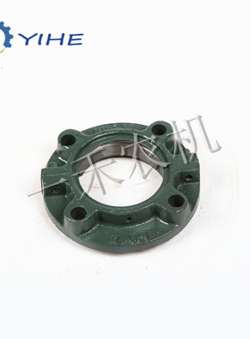 小麦收割机外球面轴承带座立式万向轴轴承UK206 207 208球面轴承