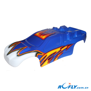 蓝色车壳配件7364 10电动充电四驱无刷卡车遥控车10423