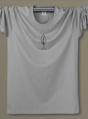 长袖T恤 印花男士打底衫圆领春青年宽松品牌原创纯棉体恤休闲大码