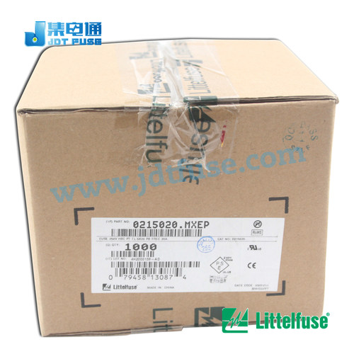 littelfuse力特陶瓷保险管5*20慢断0215020.MXEP 250VT20A 带引线