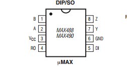 进口原装  MAX488EPA MAX488CPA MAX488 DIP 现货可直拍
