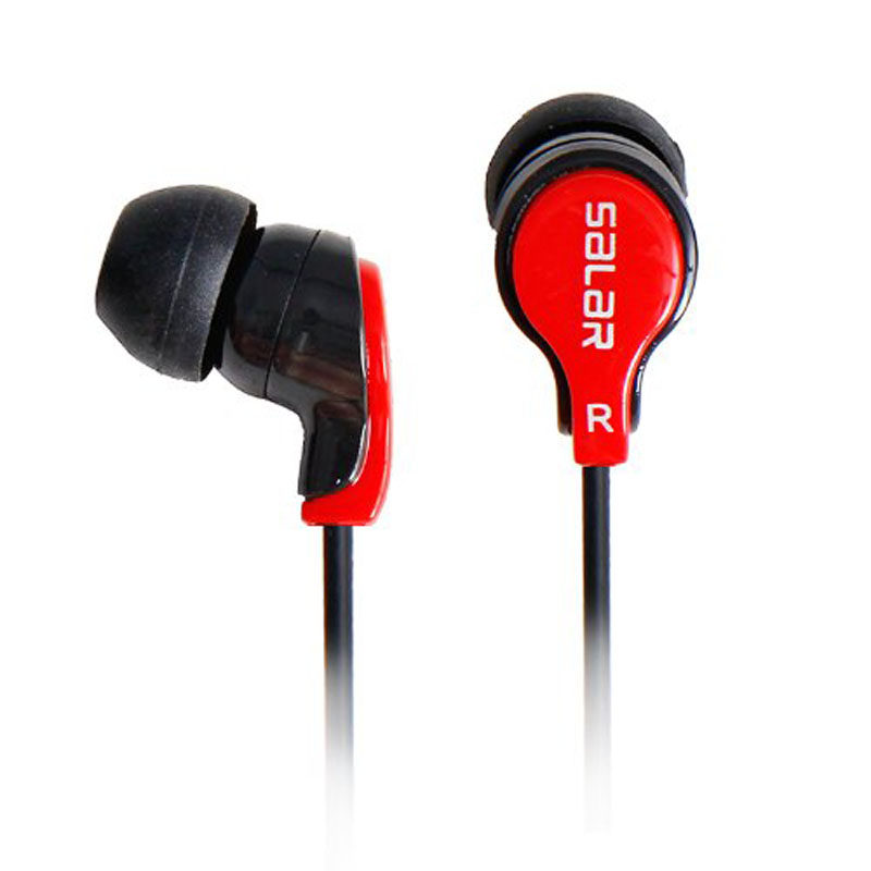 Salar/声籁 K43 耳塞/入耳式耳机 立体声耳机/带麦克风/炫彩耳塞