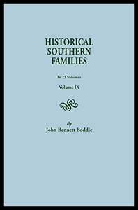 【预售】Historical Southern Families. in 23 Volumes. Volu