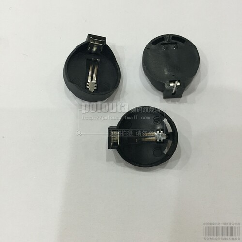 CR2025/CR2032 通用电池座 电池盒 3V 直插纽扣电池座 10个