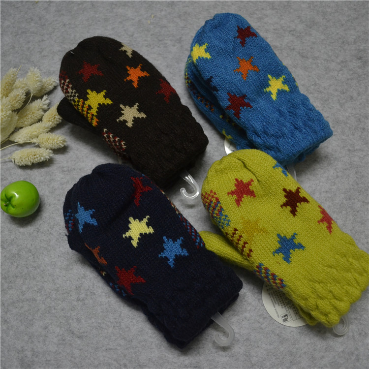 Gants pour garcon en de laine - Ref 2144611 Image 1