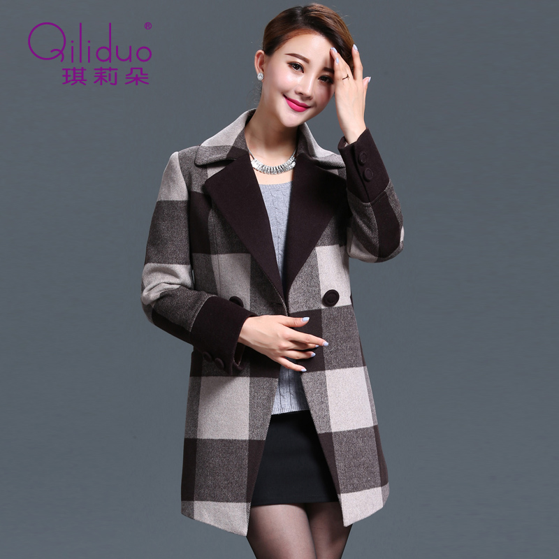 In accordance with the world gross Hsichih? 2015 autumn and winter coats female new larger gross for coat 8570 English thoroughbred. XXL picture, prices, brand platters! The elections are supplied in the national character of distribution, so action, buy now enjoy more preferential! As soon as possible.