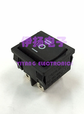 台湾HONGJU原装进口船型开关 MR-4-230-C6N-BB 6脚3档 20X22