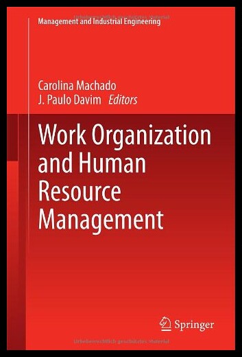 【预售】Work Organization and Human Resource M