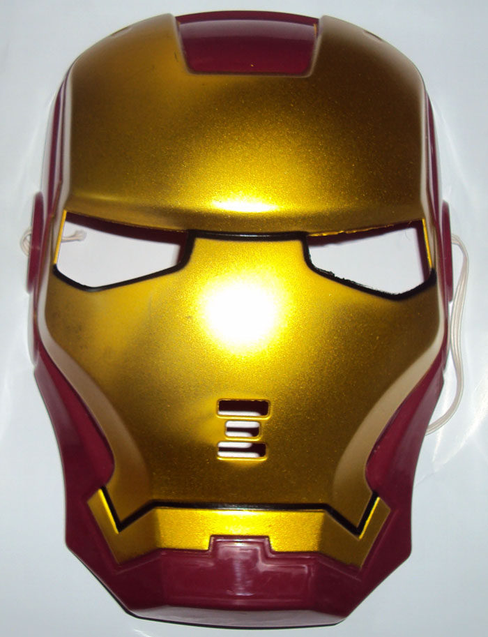 角色扮演-钢铁侠面具 加厚质量好 舞台表演扮演英雄 金属质感
