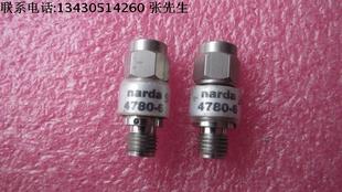 SMA 6GHz NARDA进口4780 射频微波同轴固定衰减器 6dB