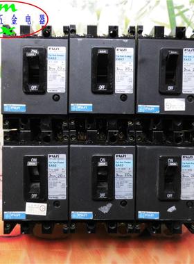 EA53 AC 220V 3P/20A液压式电磁断路器空气开关拆机特价