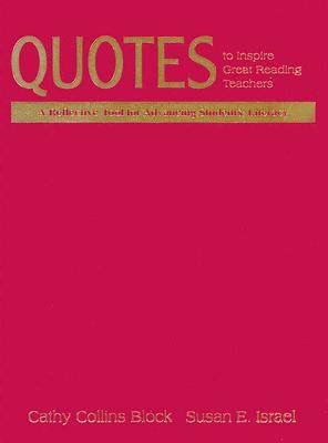 【预售】Quotes to Inspire Great Reading Teachers: A Refle...