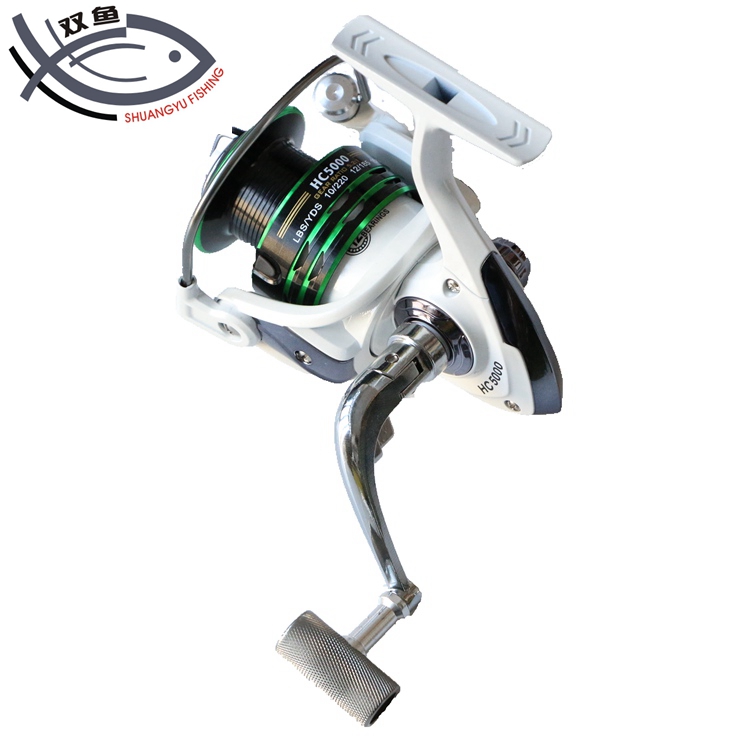 13轴白色金属无间隙矶钓轮