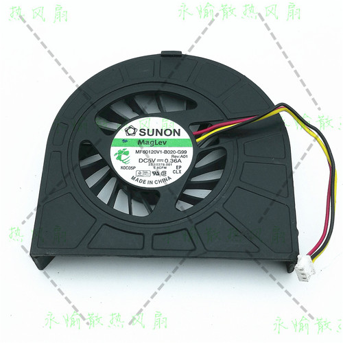 原装 MF60120V1-B020-G99 5V 0.36A DELL/戴尔N5010笔记本CPU风扇