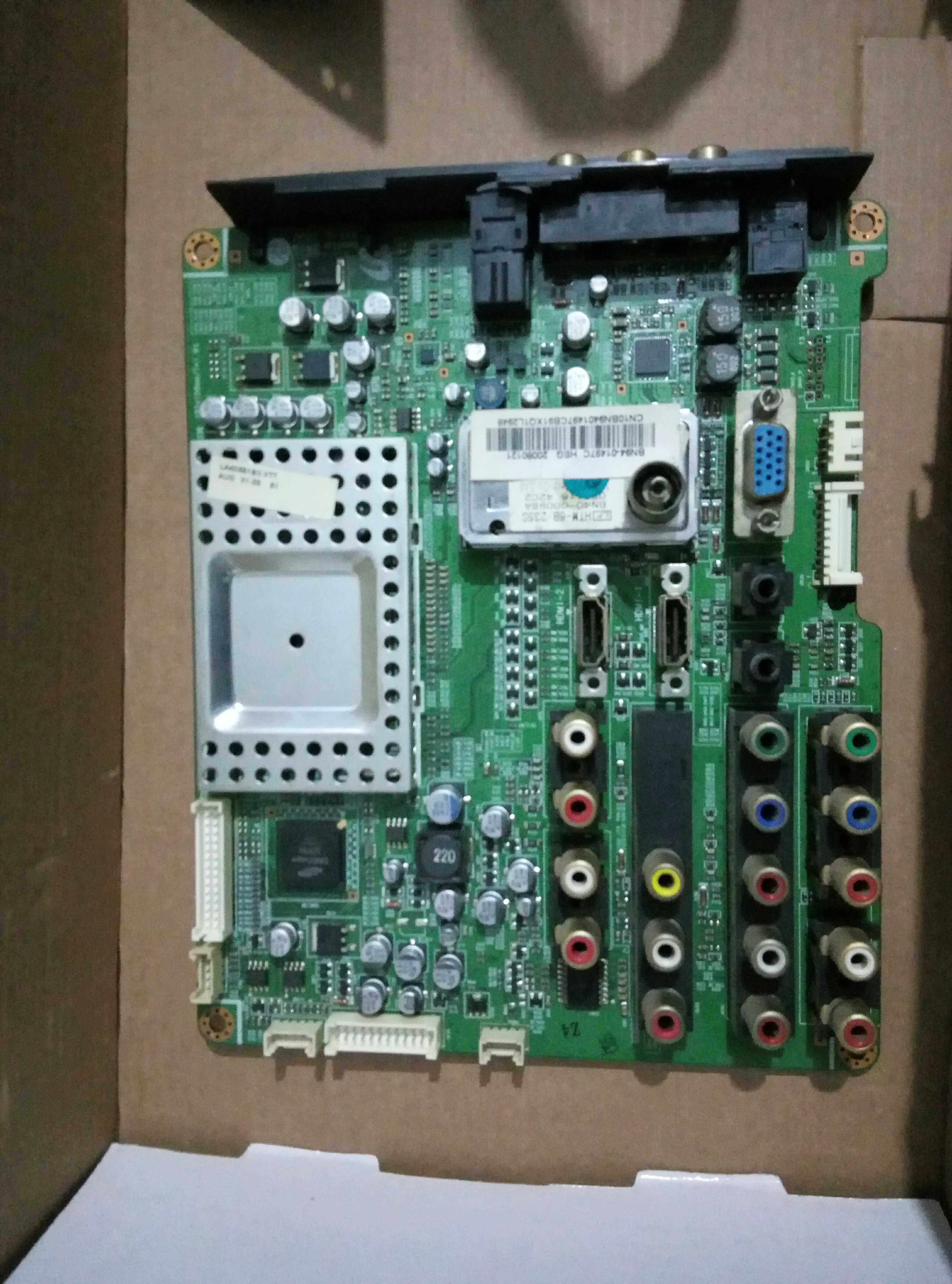 三星LA40S81B主板 逻辑板 遥控器接收板 按键板