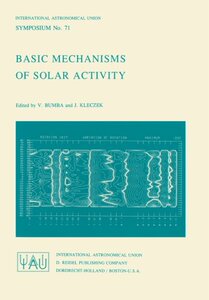 【预订】Basic Mechanisms of Solar Activity