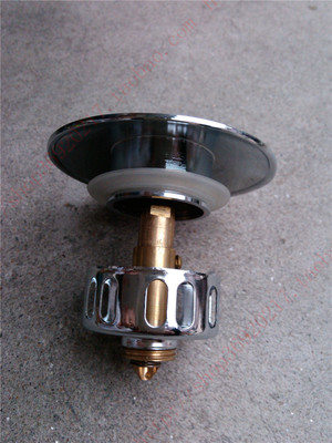 推荐浴缸排水全铜按压弹跳塞头