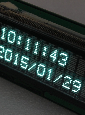 FUTABA M202LD08A VFD屏 VFD时钟，效果超好