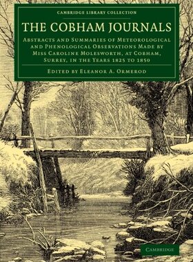 【预订】The Cobham Journals