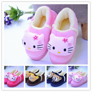 Pantoufles enfants en coton pour hiver - semelle tendon - Ref 1006154 Image 9