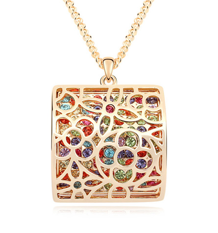 PARVOLE/帕芙俐   时尚饰品  毛衣链