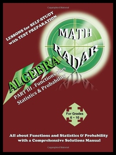 Statistics Functions Plus Probability 预售 Algebra