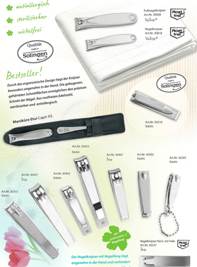 Niegeloh-德国索林根尼格鲁 Nail Clipper 指甲刀钳剪修甲工具