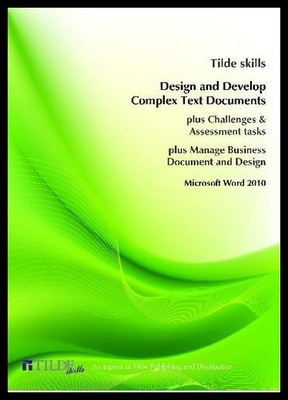 【预售】Design and Produce Complex Text Documents: Micros