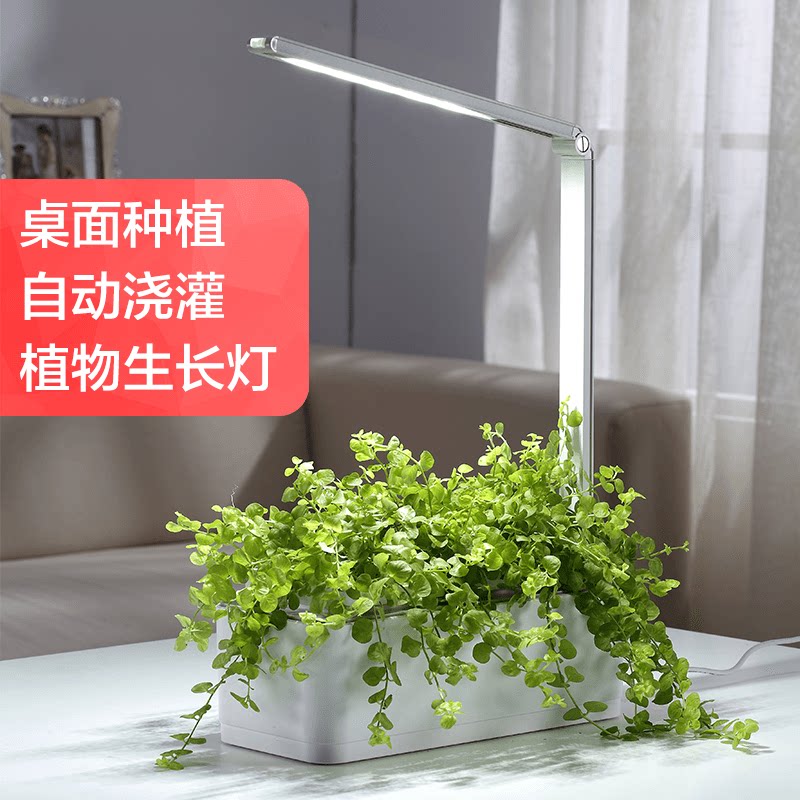 智能个性创意简约桌面特色懒人自动吸水北欧花盆免浇水培无土栽培