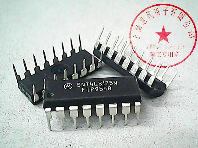SN74LS175N   MOT  74LS175【原装】赛格市场G332室实体店 现