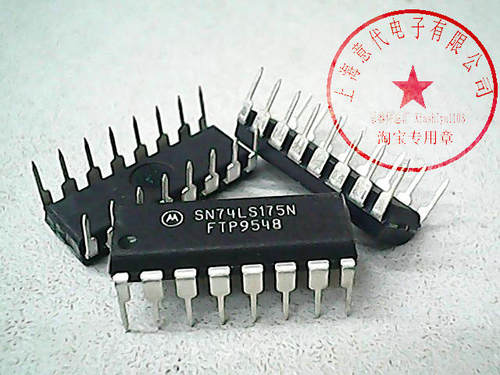 SN74LS175N   MOT  74LS175【原装】赛格市场G332室实体店 现