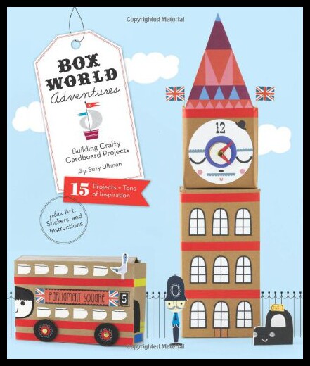 【预售】Box World Adventures: Building Crafty Cardboard P