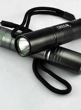 S5户外迷你小直筒家用可充电强光手电筒LED超亮袖珍Q5远射王18650