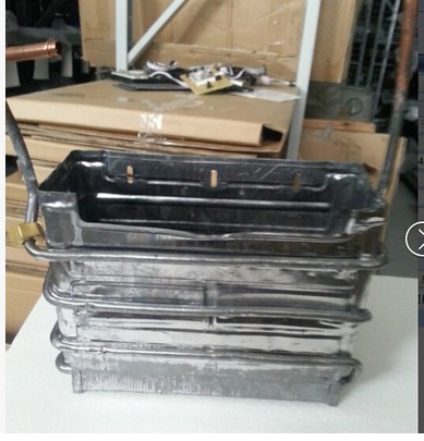 美的热气热水器原装水箱JSQ12-6QF1铜水箱,0.55Kg美的原厂铜水箱