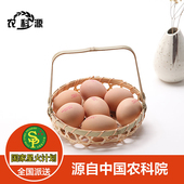 农科院技术 农科源 素 铁锌硒等微量元 低胆固醇营养生鸡蛋30枚