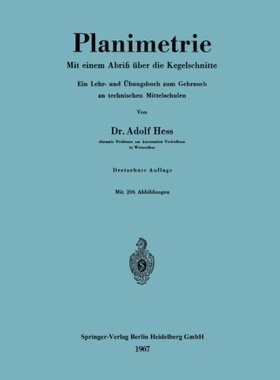 【预订】Planimetrie: Mit Einem Abriss Uber D...