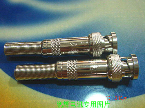 适用于高清网络摄像机HD-SDI接头 医疗器械 监控等视频接口 纯铜材质  极易焊接 美观实用