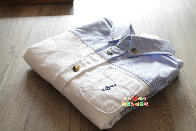 Chemise garcon à manche longue - Ref 2075871 Image 1