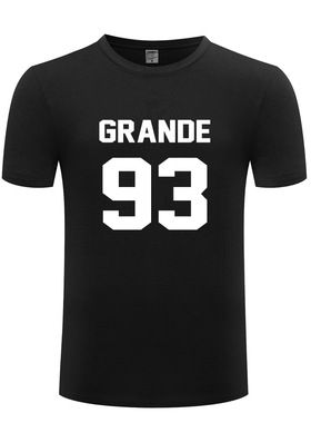 2017纯棉男式短袖T恤 爱莉安娜 格兰德 Ariana Grande 93 音乐